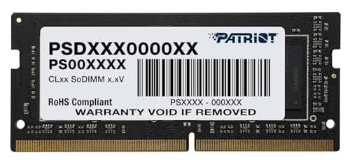 Patriot Signature Series DDR4 32GB (1 x 32GB) 3200MHz (PC4-25600) SODIMM Single Arbeitsspeicher 32GB 3200MHz Single SODIMM Bild 2