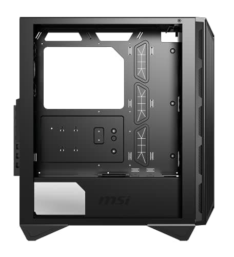 MSI MPG GUNGNIR 111R Mid-Tower ATX Gehäuse (2X USB 3.1 Anschluss, 4X 120mm A-RGB Fan im Lieferumfang, schwarz, A-RGB) Bild 8
