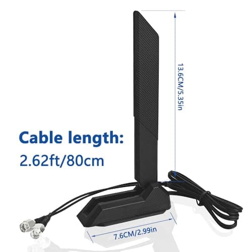 JINTAI WiFi Antenne Cable für MSI MPG Z490 Gaming Edge WiFi ATX Gaming/MPG Z690 Edge WiFi DDR4 Gaming/MPG Z690 Force/B550A PRO ProSeries/B650M Project Zero Gaming 2T2R 1400802650600 Bild 4