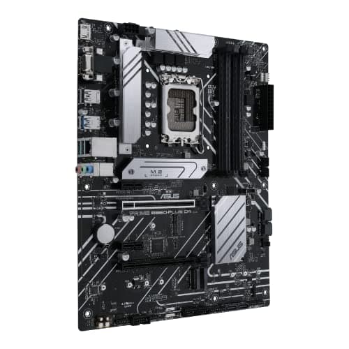 ASUS Prime B660-PLUS D4 LGA 1700 (Intel 12. Generation) ATX Motherboard (PCIe 4.0, DDR4.3xM.2 Slots, 2.5 GB LAN, Front USB 3.2 Gen 1 Type-C, Thunderbolt 4 Header-Unterstützung) Bild 6