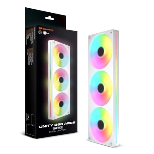 COUGAR Unity ARGB Single-Frame-PWM-Lüfter 360 Reverse White Bild 6