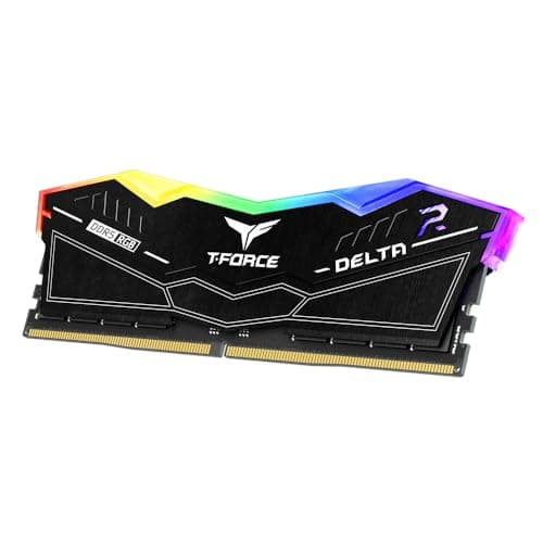 TEAM GROUP T-Force DELTA RGB DDR5 RAM, 6000MHz, 32GB (2x16GB), CL30, Desktop-Speicher mit RGB-Beleuchtung, PMIC-Kühlung, One-Click Overclocking (Weiß) Bild 6