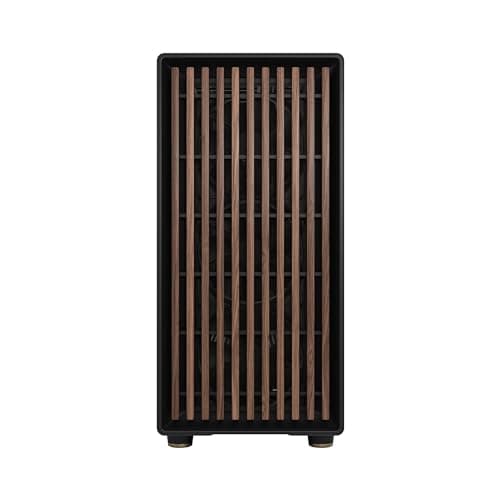 Fractal Design North XL PC Gaming Gehäuse - E-ATX Full-Tower | Charcoal Black mit 3x 140-mm-Aspect-PWM-Lüftern, USB Typ-C, bis 413 mm GPU-Platz, 420-mm-Radiator-kompatibel North XL Black TG Dark Bild 4