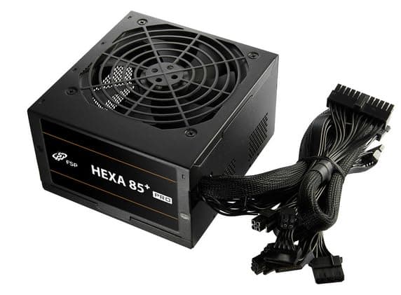 FSP/Fortron Hexa 85+ Pro 650W Netzteil 20+4 pin ATX ATX Schwarz Bild 7