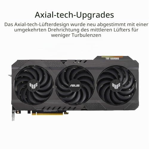 ASUS TUF GeForce RTX 3090 Ti 24GB GDDR6X Gaming Grafikkarte (Nvidia Ampere, PCIe 4.0, DLSS, Raytracing, GDDR6X Speicher, 2X HDMI 2.1, 3X DisplayPort 1.4a, TUF-RTX3090TI-24G-GAMING), 90YV0HC3-M0NA00 Bild 4