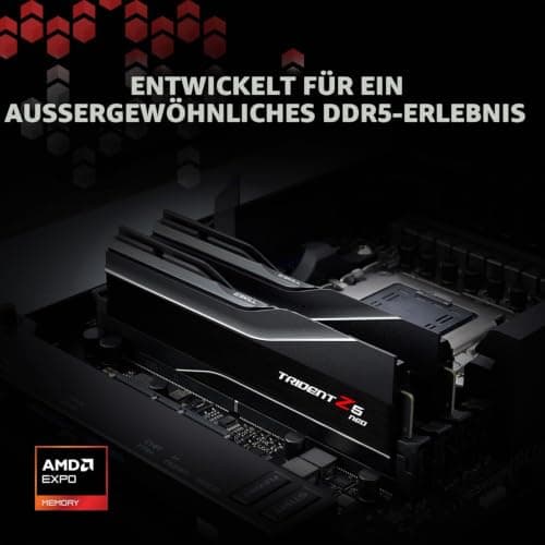 G.Skill Trident Z5 NEO 32GB DDR5 PC 6000 CL30 (2x16GB) F5-6000J3038F16GX2-TZ5N Matte Black Bild 3