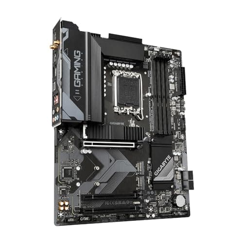 GIGABYTE B760 Gaming X AX Mainboard - Unterstützt Intel Core Prozessoren der 14. Generation, 8+1+1 Phasen digitales VRM, bis zu 7600MHz DDR5 (OC), 3X PCIe 4.0 M.2, Wi-Fi 6E, 2.5GbE LAN, USB 3.2 Gen 2 Bild 6
