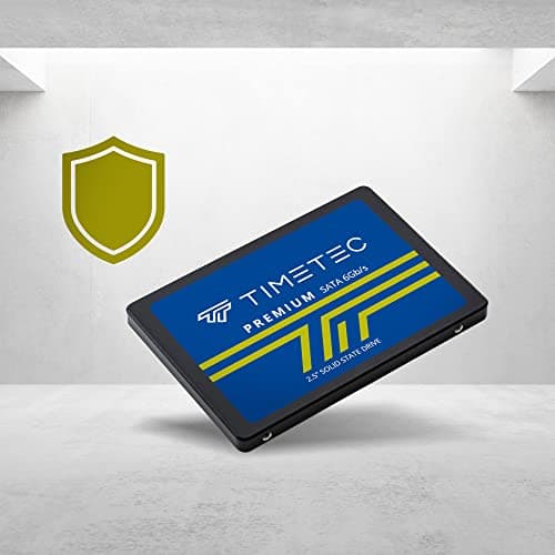Timetec 1TB SSD 3D NAND SATA III 6 Gb/s 2,5 Zoll 7 mm (0,28 Zoll), Lesegeschwindigkeit bis zu 550 MB/s, SLC-Cache, Leistungssteigerung, internes Solid-State-Laufwerk für PC Bild 6