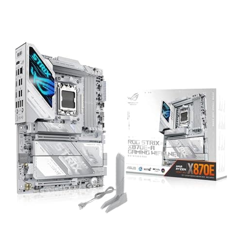 ASUS ROG Strix X870E-A Gaming WIFI7 Neo AMD ATX Mainboard, 16+2+2 Leistungsstufen, DDR5 Steckplätze, Vier M.2 Steckplätze, PCIe? 5.0 mit voller Unterstützung für GPU der nächsten Generation, WiFi 7 Bild 2