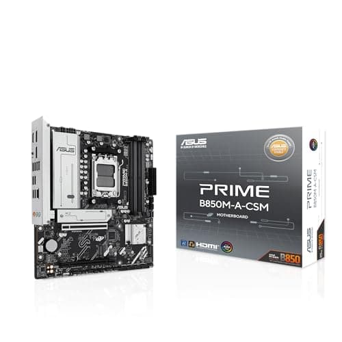 ASUS Prime B850M-A-CSM Mainboard Sockel AMD AM5 (microATX, DDR5, PCIe 5.0, 3X M.2 Slots, Realtek 2.5Gb Ethernet, DisplayPort, HDMI, BIOS Flashback, Aura Sync, Control Center Express) B850 Micro-ATX M-A-CSM Bild 2