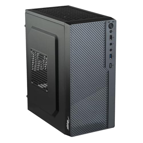 Micro ATX Akyga AK36BK Gehäuse 1x USB 3.0 schwarz ohne PSU Bild 4