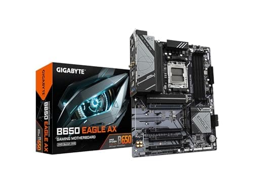 GIGABYTE B650 Eagle AX AM5 LGA 1718 AMD B650 ATX, DDR5 Triple M.2, PCIe 5.0, USB 3.2 Gen2x2 Type-C, AMD Wi-Fi 6E, Realtek GbE LAN Bild 2