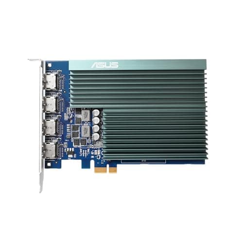 ASUS GeForce GT 730 2GB DDR5 Grafikkarte (4X HDMI, Single-Slot-Design, Passive Kühlung, GPU Tweak II, GT730-4H-SL-2GD5) DDR5 GT730-4H-SL-2GD5 Bild 4