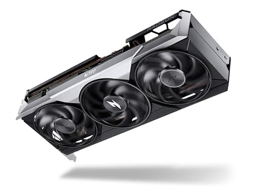 Acer Nitro Radeon RX 9070 XT OC - AMD Grafikkarte (16 GDDR6, 256 Bit, PCIe 5.0 x16, 1x HDMI 2.1a 3X DP 2.1) 3X Nitro FrostBlade, 3x8 pin, Slot Space: 2.5 Bild 8