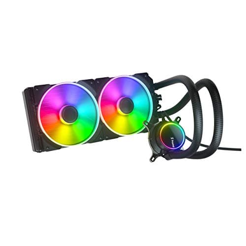 Fractal Design Celsius+ S28 Prisma PWM ARGB 280mm Silent Performance Slim Radiator AIO CPU Wasserkühlung, Liquid/Water Cooler Bild 2
