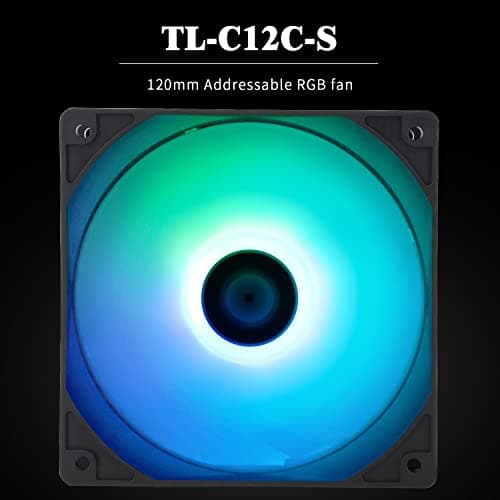 TR AssassinX120 SE ARGB CPU-Luftkühler, 4 Heatpipes, TL-C12C-S PWM Leiser Lüfter CPU-Kühler mit S-FDB-Lager, für AMD AM4 AM5/Intel 1150/1151/1200/1700 Bild 8