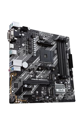 ASUS Prime B550M-K Gaming Mainboard Sockel AM4 (Micro ATX, Ryzen, PCIe 4.0, 2X M.2-Steckplätze, SATA 6Gbit/s, USB 3.2 Gen 2 Typ-A) Bild 8