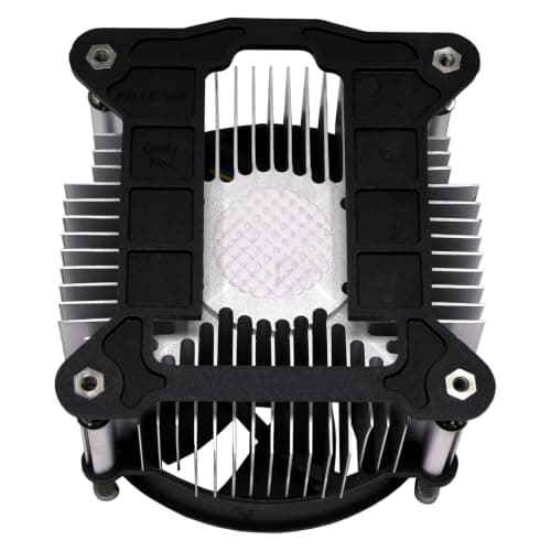 Xilence I350PWM.B Intel CPU Low Profile Kühler, LGA 1851/1700, 110W TDP, Top Blow, leiser 92mm PWM Lüfter, einfache Montage, mit Backplate, optimal für moderaten Kühlbedarf im Office/Gaming PC Bild 8
