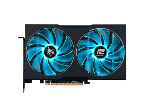 PowerColor Radeon RX 7600 Hellhound OC (8GB GDDR6/PCI Express 4.0/2695MHz/18000MHz) Bild 4