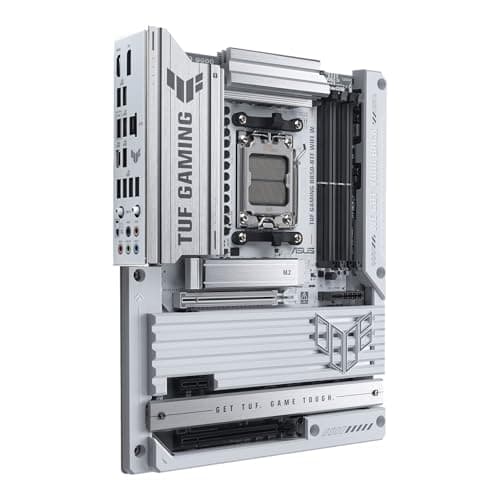 ASUS TUF Gaming B850-BTF WiFi W AMD B850 ATX Motherboard, verstecktes Stecker-Design, 14 + 2 + 1 80 A DrMOS Leistungsstufen, DDR5, PCIe 5.0 Ready, 3X M.2, Wi-Fi 7, 2,5 GB LAN, DP, HDMI™, USB 20 Gbit/s Bild 6