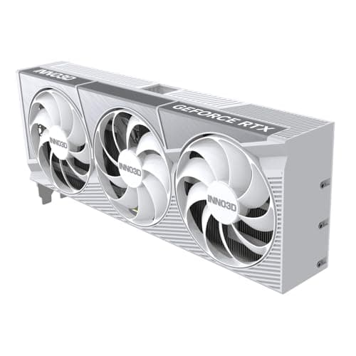 INNO3D NVIDIA GeForce RTX 5080 X3 OC White 16GB GDDR7 Gaming Graphics Card (Triple Fan, 2.5 Slot, White, Reflex 2 RTX AI DLSS4) Bild 8