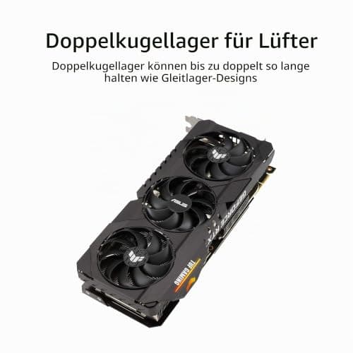 ASUS TUF GeForce RTX 3090 24 GB OC Version Gaming Grafikkarte (Nvidia Ampere, PCIe 4.0, GDDR6X Speicher, 2x HDMI 2.1, 3x DisplayPort 1.4a, TUF-RTX3090-O24G-GAMING) Bild 8