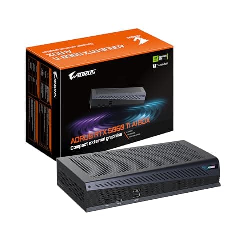 GIGABYTE AORUS RTX 5060 Ti AI Box Grafikkarte - 16GB GDDR7, 128bit, PCI-E 5.0, 2572MHz Kerntakt, 3 x DP 2.1, 1 x HDMI 2.1, GV-N506TIXEB-16GD