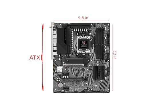ASRock B650 PG Lightning WiFi Sockel AM5 ATX Motherboard, unterstützt AMD Ryzen 9000/8000/7000 Series, DDR5 7200+ (OC), PCIe Gen5 M.2, WiFi 6E, 2.5G LAN Bild 4