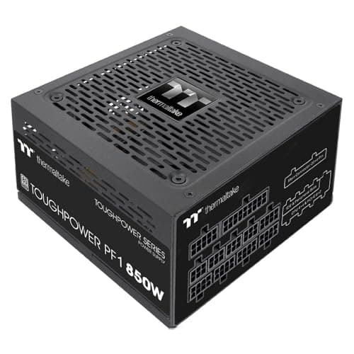 Thermaltake Toughpower PF1 850W | PC-ATX-Netzteil | 80-Plus-Platinum | voll-modular | leiser 140 Lüfter | EU Zertifiziert | schwarz Bild 6