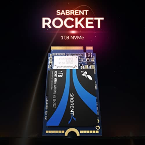 SABRENT 2242 M.2 NVMe SSD 1TB, Interne SSD 2500 MB/s Lesen, 42 mm PCIe 3.0 X4, Internes Solid State Drive, High Performance kompatibel mit Allen PCs, NUCs und Laptops (SB-1342-1TB) Bild 8