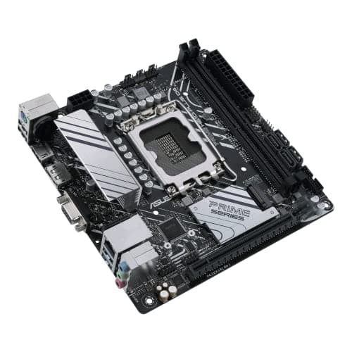 ASUS Prime H610I-PLUS D4-CSM Mainboard Sockel Intel LGA 1700 (Intel H610, Mini-ITX, DDR4 Speicher, PCIe 4.0, 2X M.2, 1Gb Ethernet, DisplayPort, HDMI), schwarz Bild 6