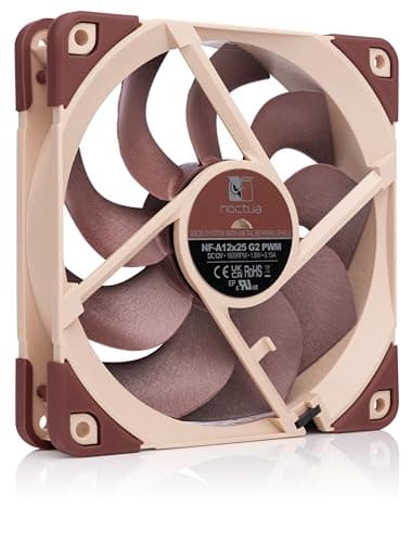Noctua NF-A12x25 G2 PWM, leiser 120mm PC-Lüfter in Premium-Qualität, 4-Pin (Braun) Bild 4