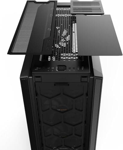 be quiet! Silent Base 802 Window Black PC-Gehäuse, 3X Pure Wings 2 140mm, 2 austauschbare Top- und Frontcover, entkoppeltes Mainboardtray Bild 8