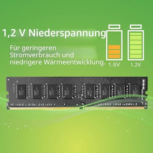 Silicon Power DDR4 16GB Kit (8GB x2) 3200MHz (PC4-25600) CL22 UDIMM 288-Pin Desktop-Speicher Bild 4