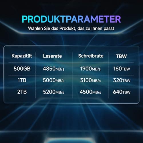 fanxiang S630 SSD 1TB M.2 2230 NVMe PCIe Gen4 Interne SSD Bis zu 5000 MB/s, kompatibel mit Steam Deck, Surface Pro 9 (Intel-Modell) und dünnen Laptops Bild 8