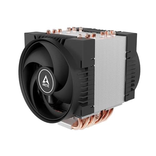 ARCTIC Freezer 4U-SP5 - Server CPU Kühler für AMD SP5, 4U & UP, AMD EPYC, 2 x 120 mm Lüfter, 300–3300 rpm, 4-poliger PWM-Anschluss, 10 Heatpipes, LGA6096 Bild 2