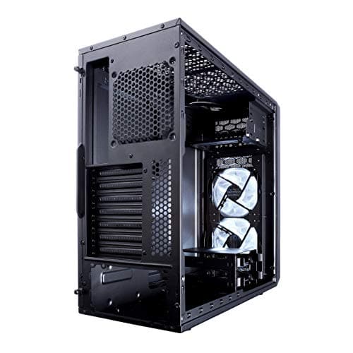 Fractal Design Focus G Black Window, PC Gehäuse (Midi Tower mit seitlichem Fenster) Case Modding für (High End) Gaming PC, schwarz Bild 3