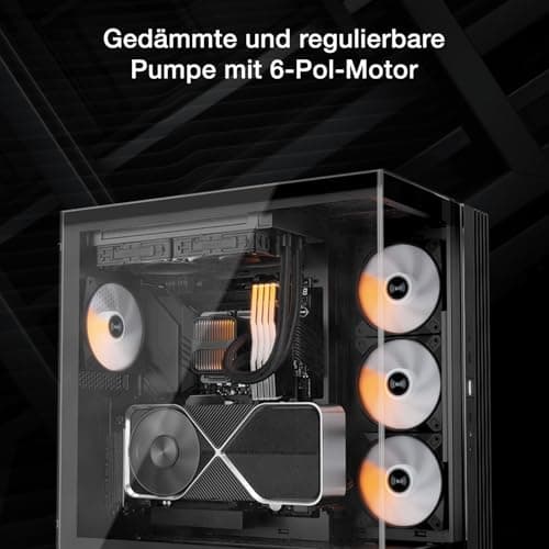 be quiet! Silent Loop 3 240mm Wasserkühlung, 2 Silent Wings 4 120mm PWM high-speed Lüfter, hochentwickelter Kühlblock, leistungsstarkes 3-Kammer-Pumpendesign, unglaublich hohe Kühlleistung Bild 8