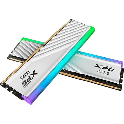 DIMM 64 GB DDR5-6000 (2x 32 GB) Dual-Kit (weiß, AX5U6000C3032G-DTLABRWH, Lancer Blade RGB, INTEL XMP, AMD EXPO) Bild 4