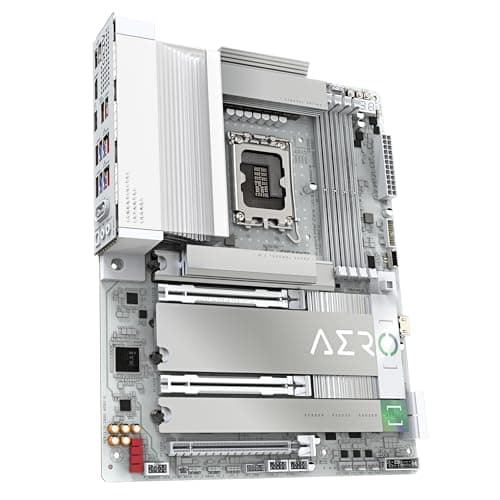 GIGABYTE Z890 AERO G Motherboard - Unterstützt Intel Core Ultra (Serie 2) CPUs, 16+1+2 Phasen VRM, bis zu 8800MHz DDR5 (OC), 1xPCIe 5.0 + 4xPCIe 4.0, Wi-Fi 7, 2.5GbE LAN, Thunderbolt 4 Bild 6