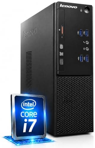 Lenovo V520S - Schneller PC mit Intel Core i7 6700 - Silent Computer für Büro & Home Office mit 4 GHZ - 32 GB - 1000 GB SSD - DVD-Brenner - USB3.0 - WLAN - inkl Windows 11 Pro und Office 2010 - #8168 Bild 2