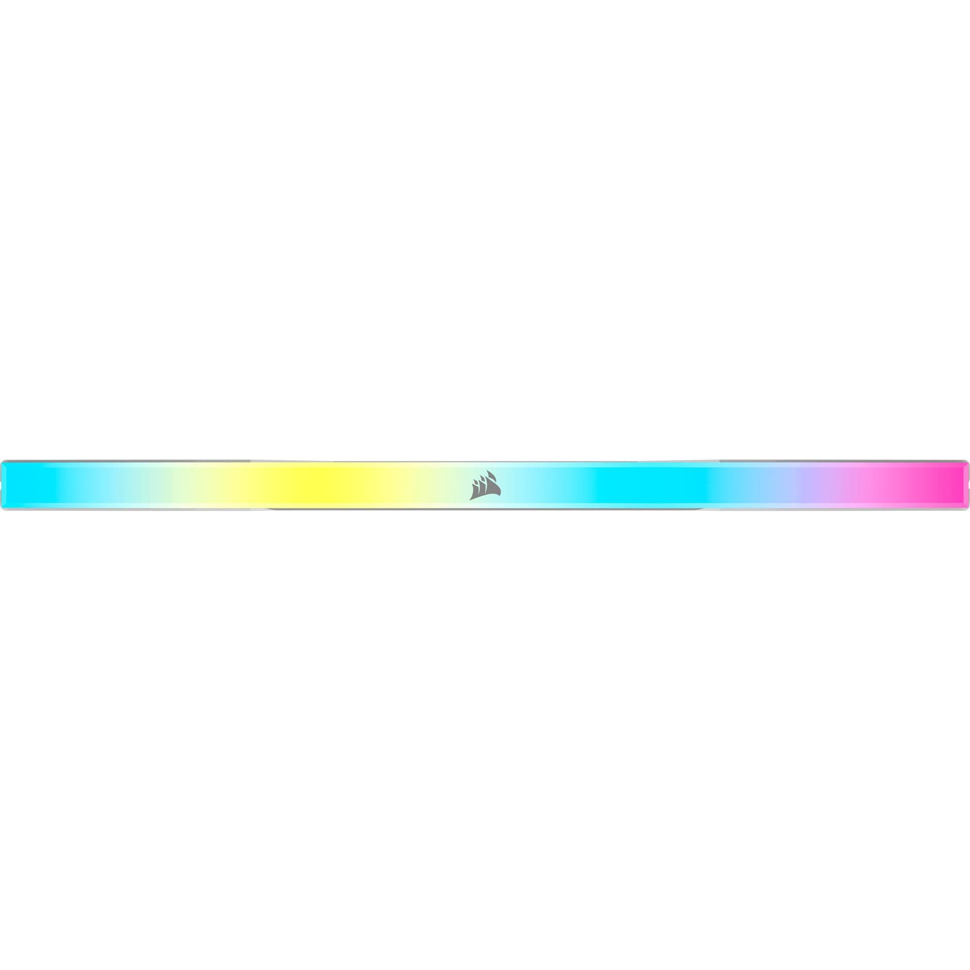 CORSAIR Vengeance RGB DDR5 RAM 64GB (2x32GB) Bis zu 6000MHz CL30 Intel XMP 3.0 Desktop-Arbeitsspeicher – Weiß (CMH64GX5M2B6000C30W) Bild 7