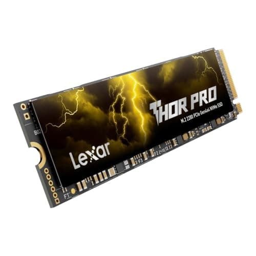 Lexar Thor Pro 1TB SSD, M.2 2280 PCIe Gen4 NVMe, Bis zu 6000 MB/s, Leistungsstarkes Internes Solid-State-Laufwerk, Kompatibel mit PS5, Laptops und Desktops, für Gamer und Entwickler Bild 4