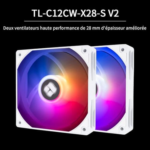 Thermalright Peerless Assassin 120 Vision ARGB White CPU-Kühler, PC-Kühlung mit 6 Heatpipes, 2,8-Zoll magnetischem Display(320x240 Auflösung), für AMD AM4/AM5 und Intel LGA1700/1851 Bild 8