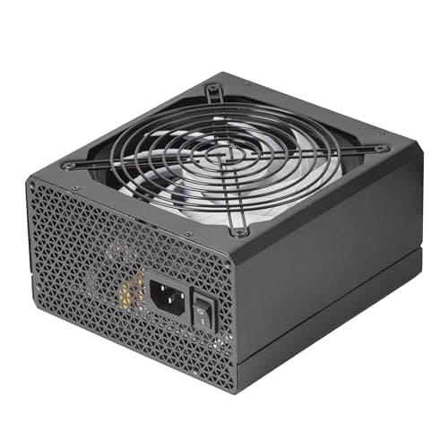 Tacens Radix VII AG 800S, 800W ATX PSU, 10 Jahre Garantie, 80Plus Silber, 87% Effizienz, SMD- und DC-DC-Technologien, AI-RPM 140mm FDB-Lüfter, TK 105º Japanische Kondensatoren, Schwarz Bild 8