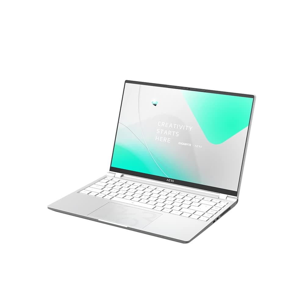 Gigabyte AERO 14 OLED (BMF-72DEBB4SO) Creator Laptop | 14" 16:10 QHD+ OLED Display | Intel Core i7-13700H | 16GB RAM | 1TB SSD | GeForce RTX 4050 | Windows 11 | Microsoft 365 (1 Jahr) | Silber Bild 4