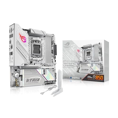 ASUS ROG Strix B850-G Gaming WiFi AMD AM5 B850 mATX Motherboard, Advanced AI PC Ready, 14+2+1 Power Stages, DDR5 Slots, 4X M.2 Slots, PCIe® 5.0 Ready, WiFi 7, 2.5G LAN, USB 20Gbps Type-C®, AI Advisor Bild 2