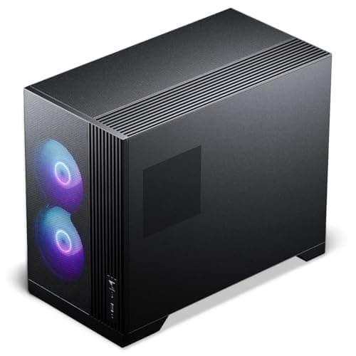 Phanteks XT M3 Mini-Tower PC-Gehäuse Schwarz – Kompaktes Micro-ATX Case mit Tempered Glass, Unterstützung für 360-mm-Radiator & 430-mm-Grafikkarten – mit 3X 120mm RGB Lüftern Bild 7
