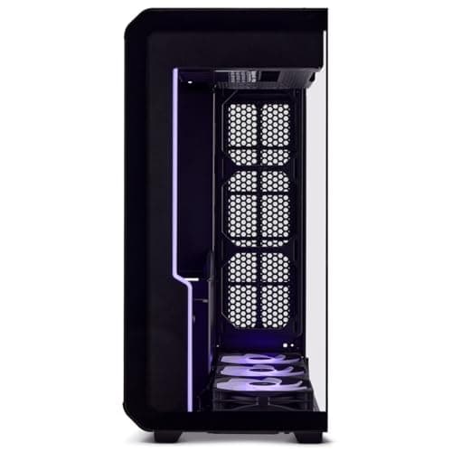 Ssupd Xhuttle PC-Gehäuse Schwarz | ATX Midi-Tower mit RGB, Tempered Glass, Platz für bis zu 10 Lüfter, Radiatoren bis 360 mm, Grafikkarten bis 370 mm Bild 8