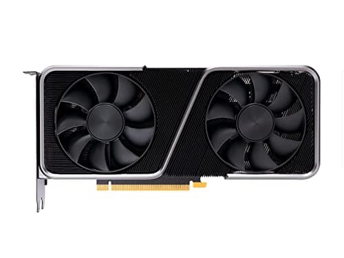 NVIDIA GeForce RTX 3070 Grafikkarte, 8 GB, GDDR6, PCI Express 4.0, dunkles Platin/Schwarz Bild 4
